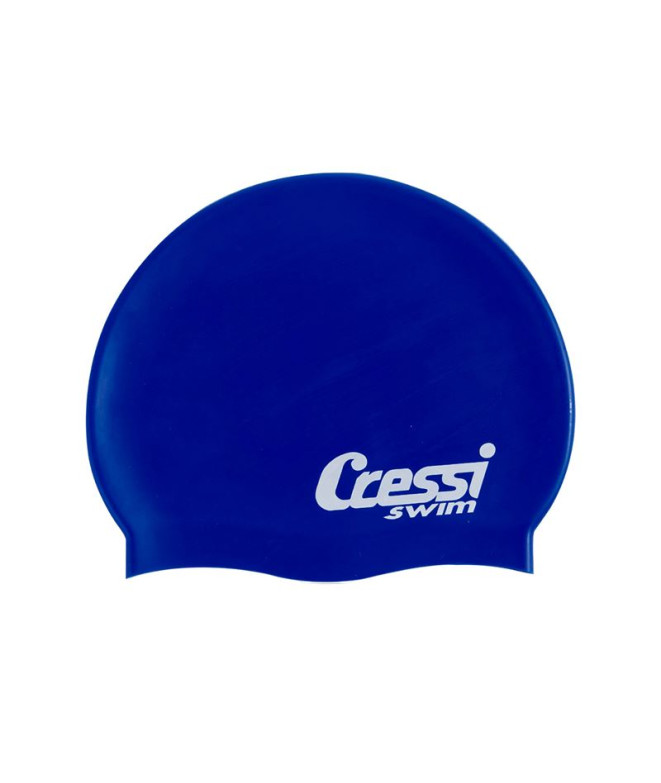 Bonnet natation de Cressi Silicone Bleu ciel