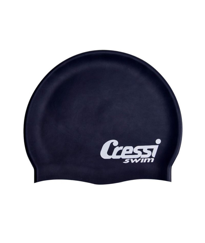 Bonnet natation de Cressi Silicone Bleu marine