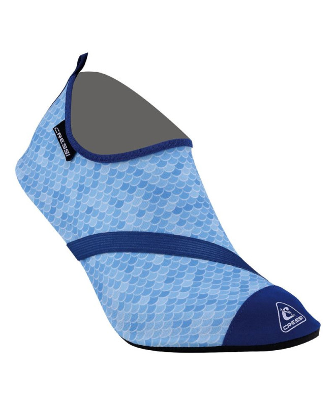 Calcetines de natación Cressi Aqua Azul royal-Amarillo
