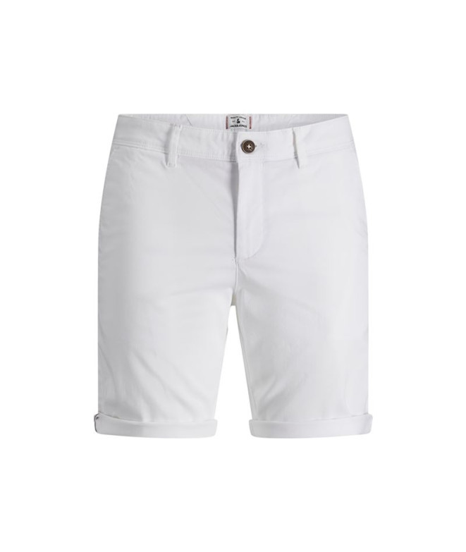 Calça Homem Jack And Jones bowie Solid White