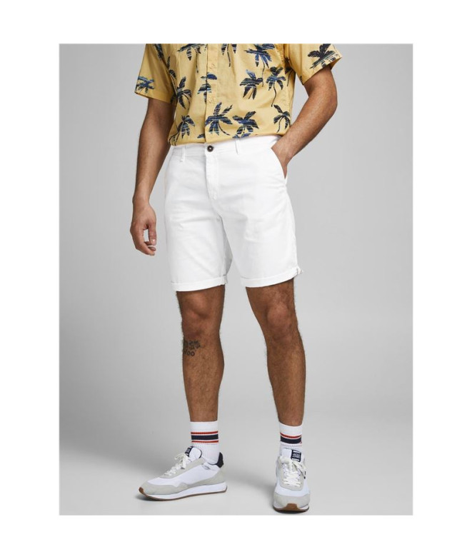 Pantalon Jack And Jones bowie Solid Homme Blanc