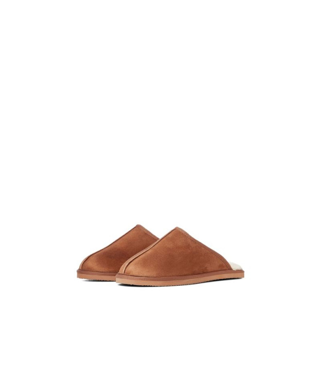 Zapatillas Jack and Jones Jfwdudely Microfiber Slipper Almond Hombre