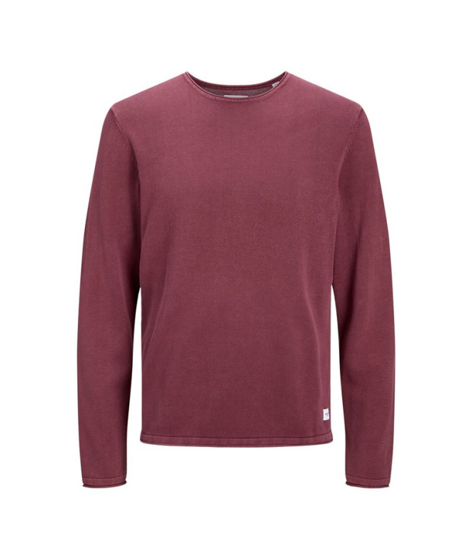 Jack and Jones eleo Knit Hawthorn Rose Sweater Homme