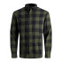 Camisa Jack & Jones gingham Twill Hombre Dusty Olive