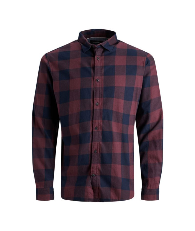 Jack and Jones egingham Twill Port Royale Chemises Homme