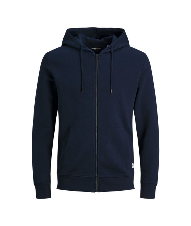 Veste Jack and Jones ebasic Zip Navy Homme