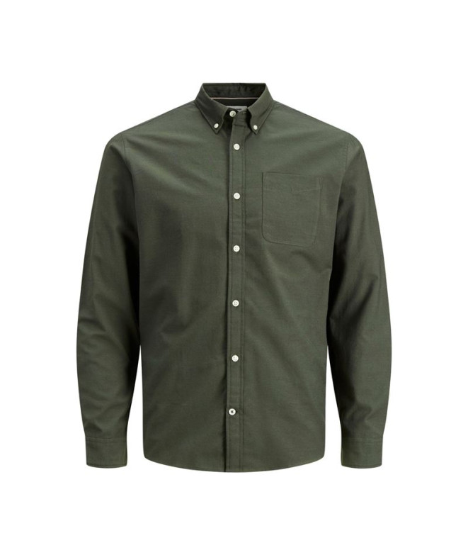 Camisa Jack & Jones oxford Hombre Forest Night