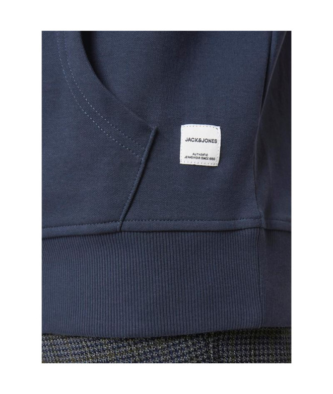 Sweat Jack and Jones ebasic Navy Homme