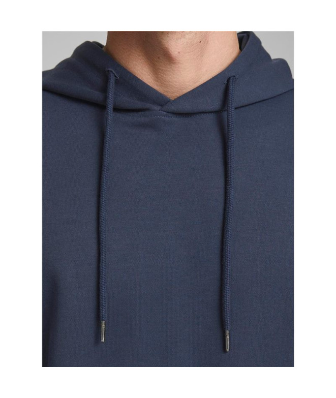 Sudadera Jack and Jones ebasic Navy Hombre