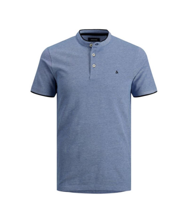 Polo Jack and Jones Mao Mao Bright Cobalt Homem