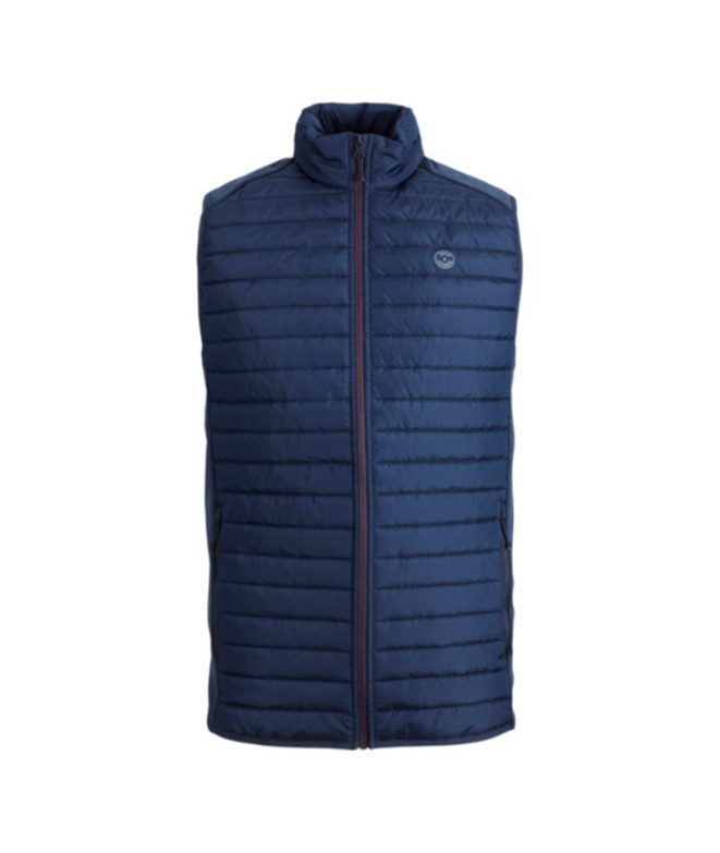 Colete Jack and Jones emulti Bodywarmer Collar Navy Homem