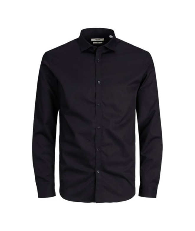 Camisa Homem Jack & Jones rblacardiff Preto