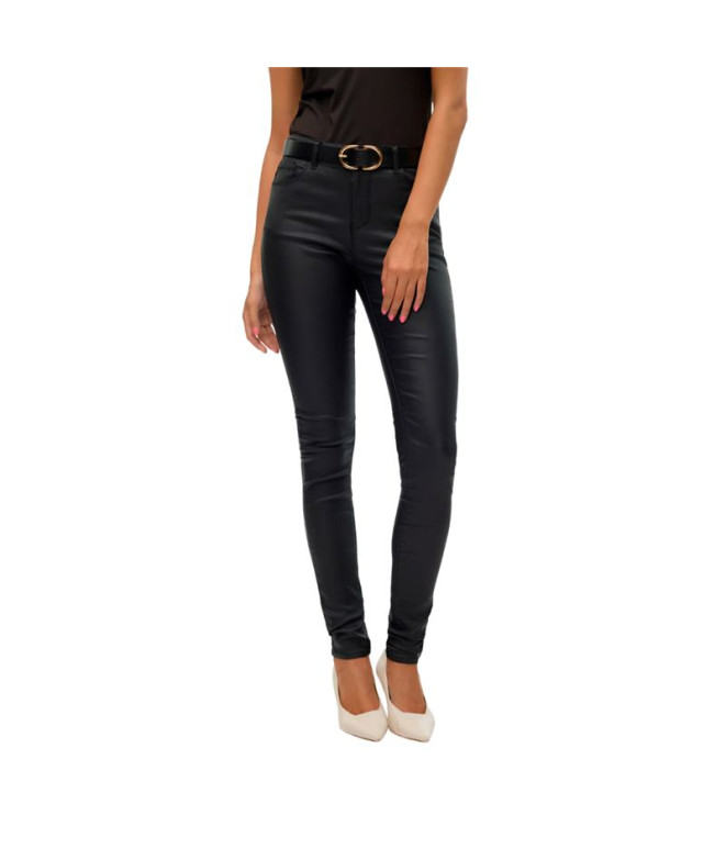 Pantalones Vero Moda seven Nwsmooth Coated...