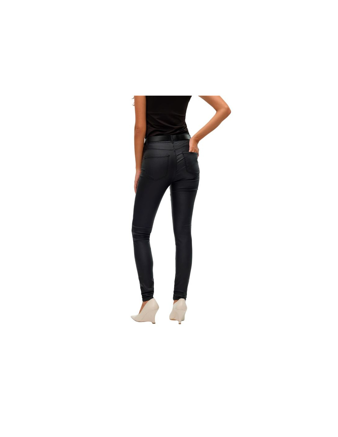 VERO MODA Vmhot Seven Nw DNM Long F Short – Pantaloncini In Denim Fantasia Per Donna