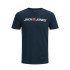 T-shirt Jack and Jones ecorp Logo Marine Homme