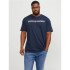 T-shirt Jack and Jones ecorp Logo Marine Homme