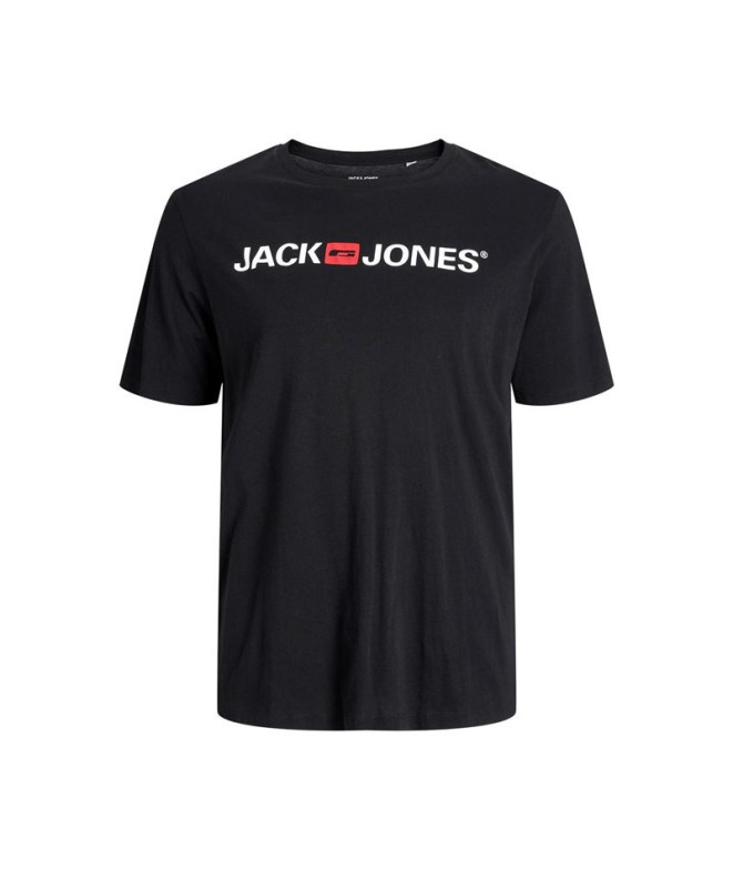 Camiseta Jack and Jones ecorp Logo Preto Homem