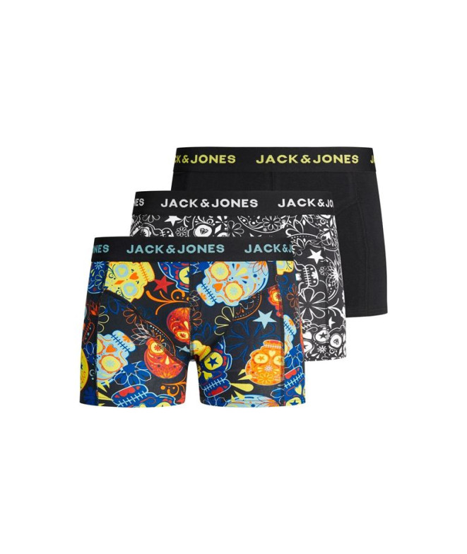 Slip Pack Jack and Jones Jacsugar Skull 3 Black Enfant