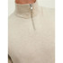 Jersey Jack and Jones eemil Knit Half Zip Oatmeal Hombre