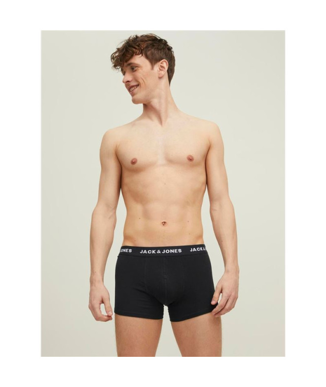 Slip Jack and Jones Jacsolid 10 Packs Noir Homme