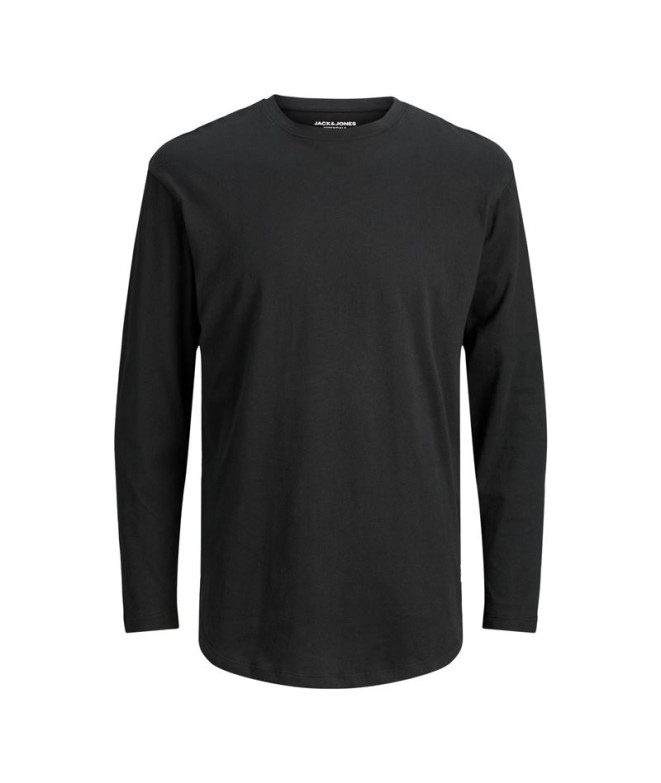 Camiseta Jack and Jones enoa O-Neck Ls Black Hombre