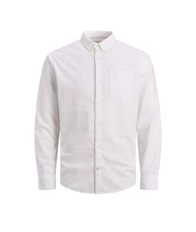 Camisa Jack and Jones eoxford S21 Branco Homem