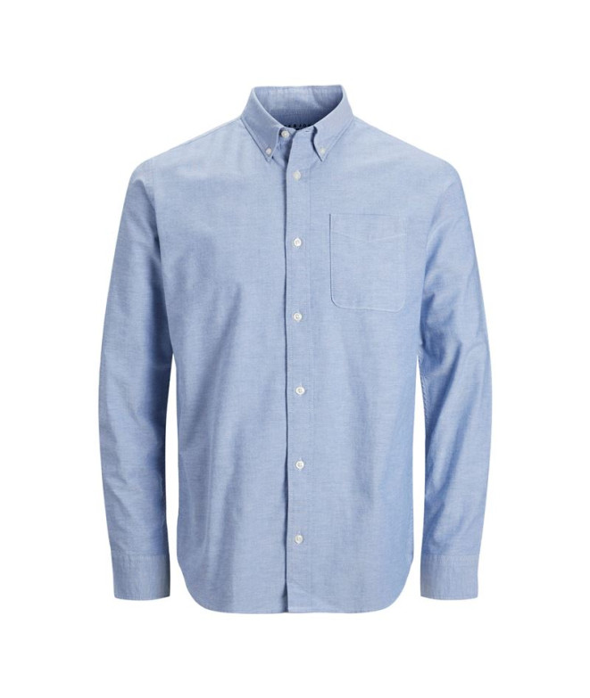 Camisa Homem Jack & Jones rbrook Oxford Cashmere Blue