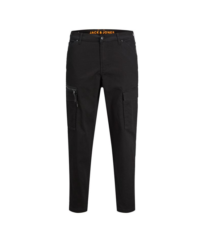 Calça Jack and Jones tace dex Tapered Preto Homem