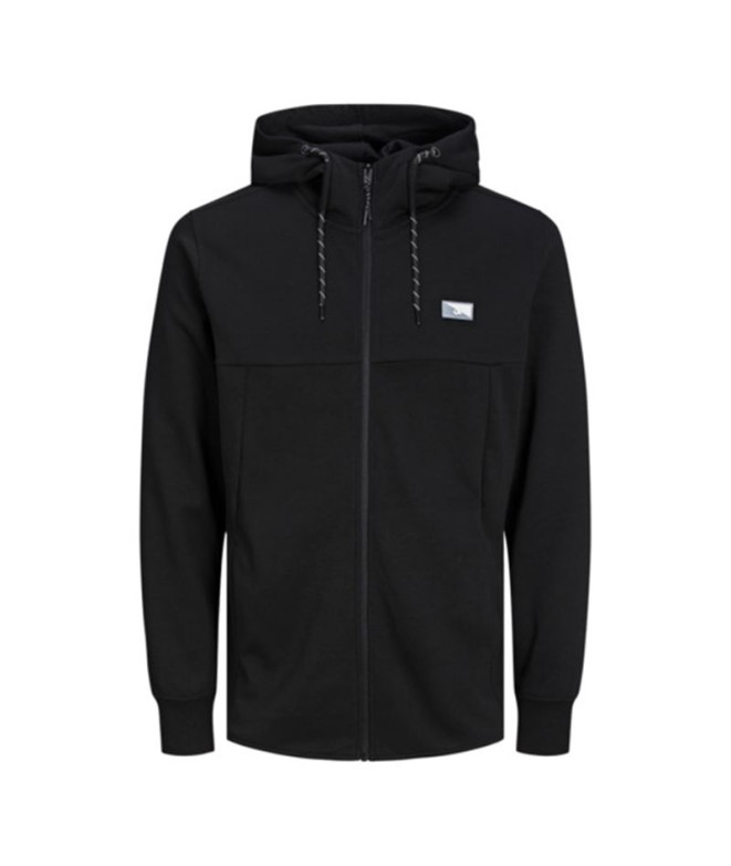 Casaco Jack & Jones Jcoair Zip . Homem Preto