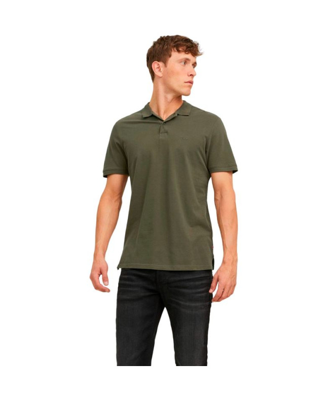 Camiseta Jack & Jones basic Hombre Olive Night