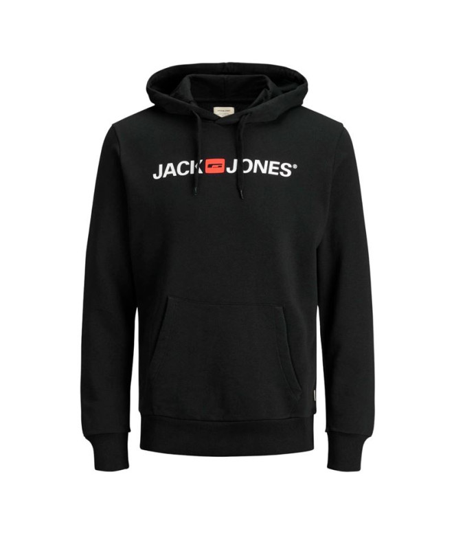 Moletom Jack & Jones Jjecorp Old Logo Sweat Hood Noos Preto