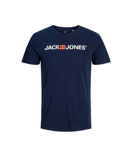 Camiseta Jack and Jones ecorp Old Logo Hombre Navy Blazer