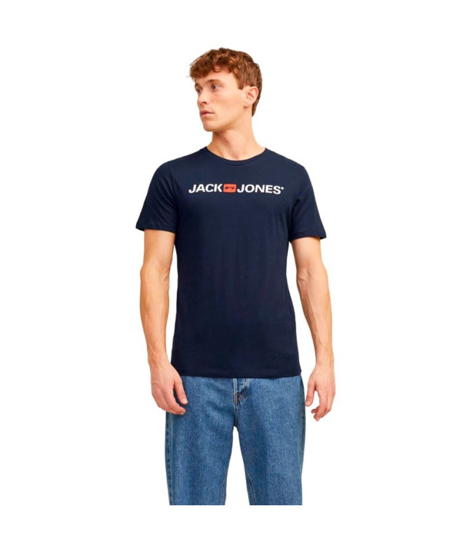 Camiseta Jack and Jones ecorp Old Logo Homem...