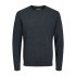 Sudadera Jack & Jones basic Knit Hombre Dark Grey Melange