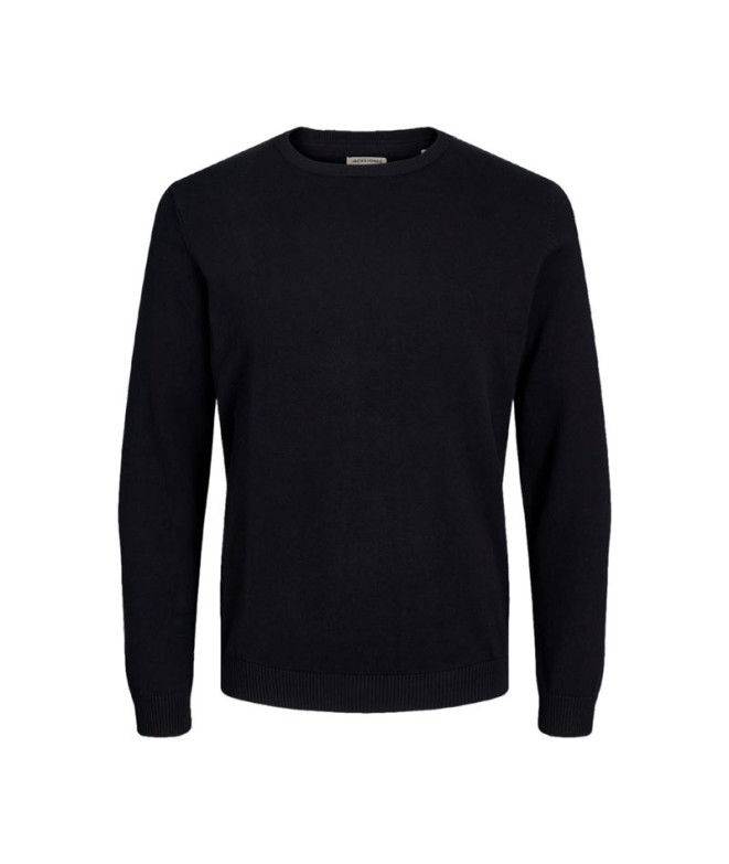 Moletom Jack and Jones ebasic Knit Preto Homem