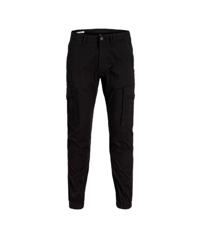 Calça Homem Jack & Jones stpaul flake Cargo Preto