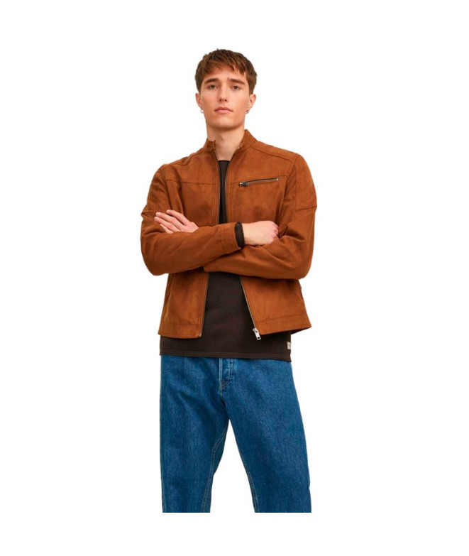 Casaco Jack & Jones rocky Homem Cognac