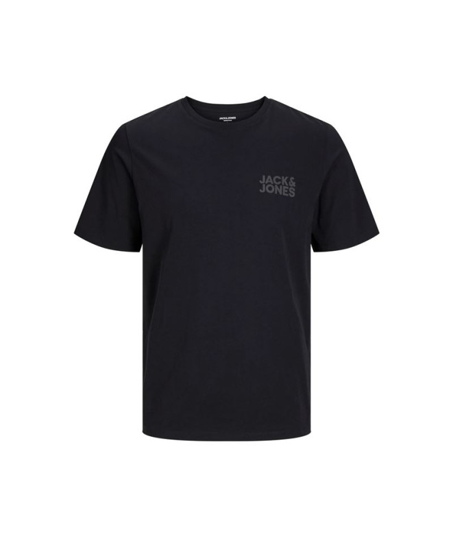 Camiseta Jack & Jones corp Logo Hombre Black