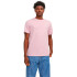 Camiseta Jack and Jones eorganic Basic O-Neck Pink Nectar Homem