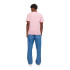 Camiseta Jack and Jones eorganic Basic O-Neck Pink Nectar Homem