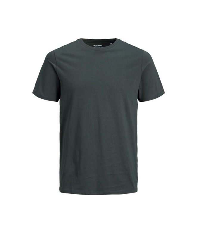 Camiseta Jack & Jones organic Basic Hombre Asphalt