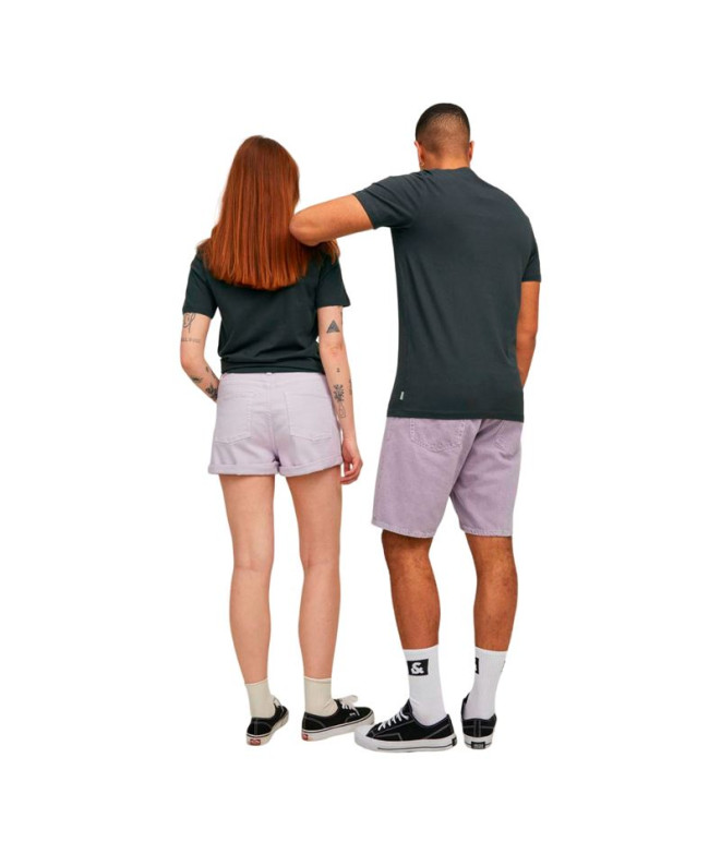 Camiseta Jack & Jones orgânico Basic Homem Asfalto