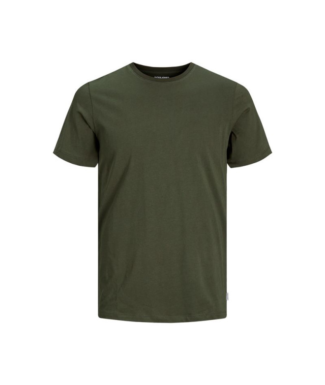 Camiseta Jack and Jones eorganic Basic Olive Night Hombre