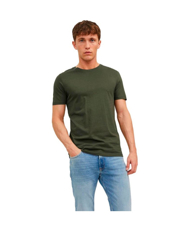 Camiseta Jack and Jones eorganic Basic Olive...
