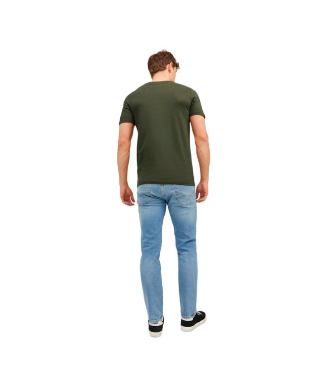 Camiseta Jack and Jones eorganic Basic Olive...