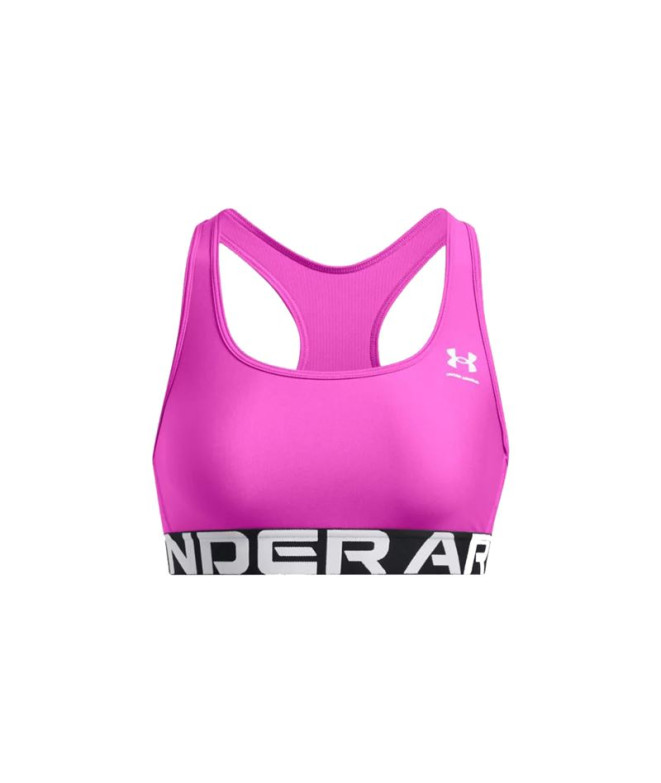 Brassiere de sport Under Armour Femme Hg Mid Branded Purple