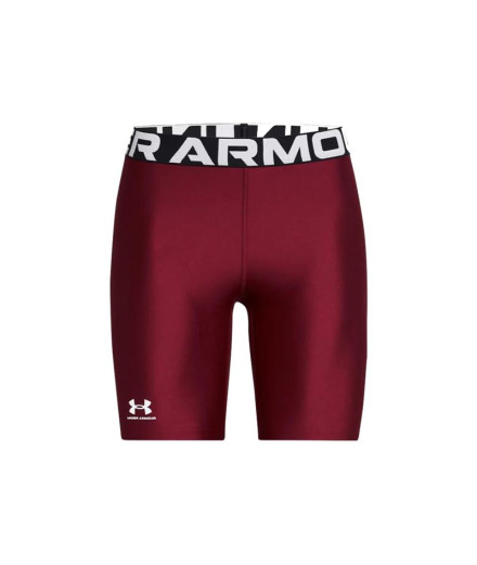 Mallas Cortos de Fitness Under Armour Hg 8In Mujer Rojo