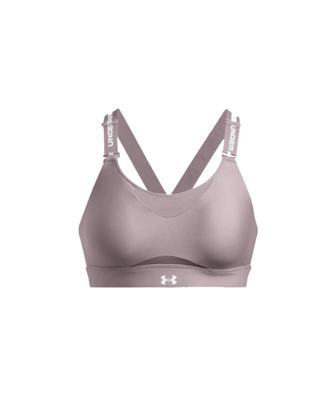 Brassiere de sport Under Armour Infinity High 2.0 violet