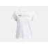 Camiseta Fitness Under Armour Pack Mulher de Bl SS White