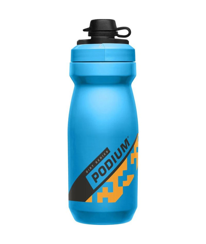 Bidón de Ciclismo Camelbak Podium Dirt Series 21Oz, Azul/Naranja